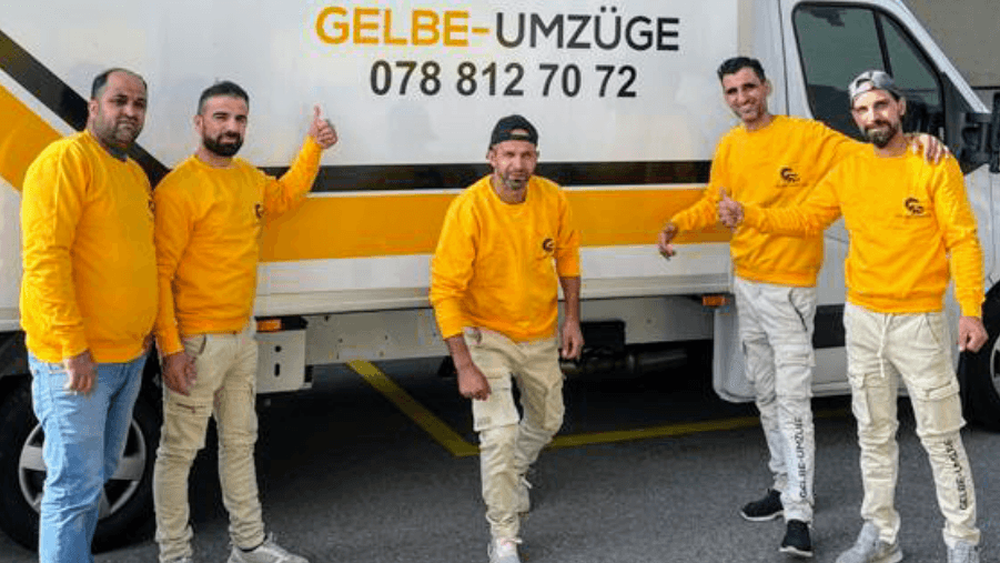 Gelbe Umzüge