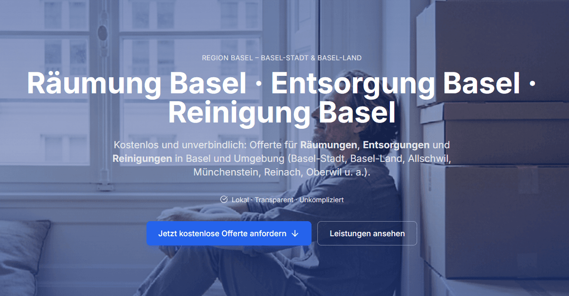 OfferteBasel - Räumung & Entsorgung in Basel und Umgebung