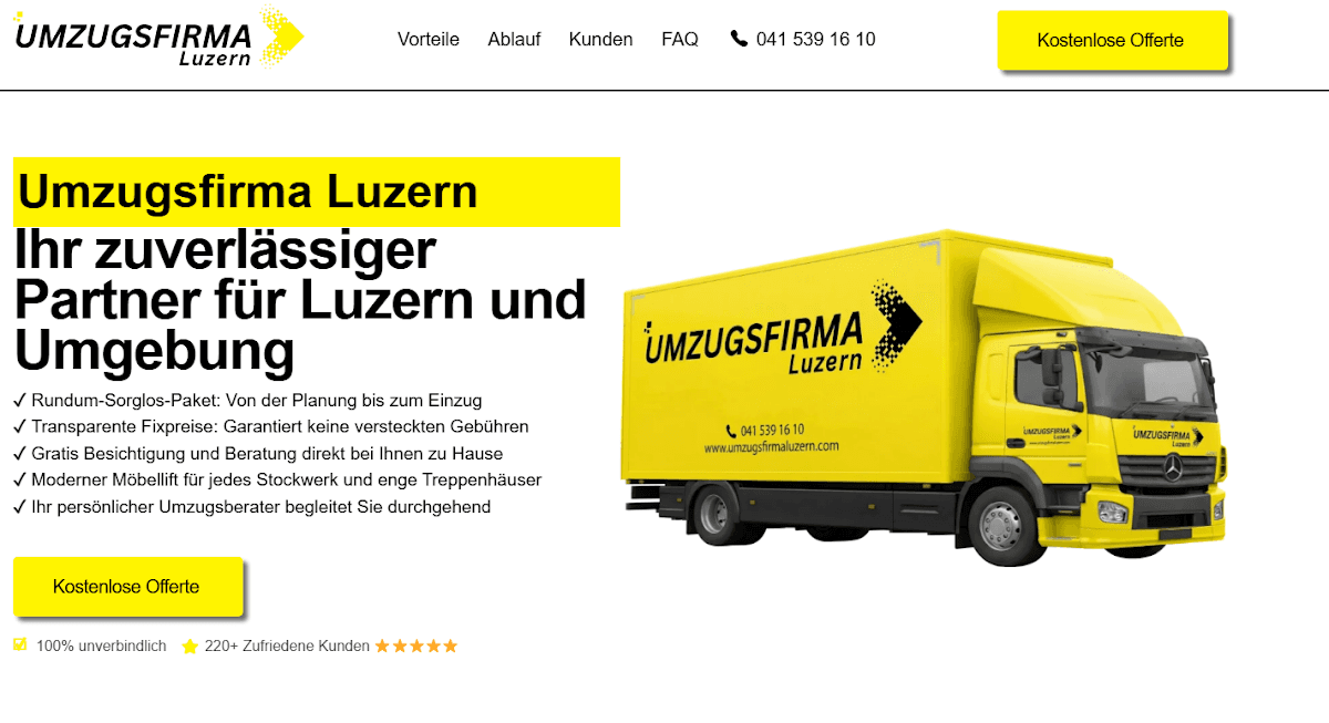 Umzugsfirma Luzern